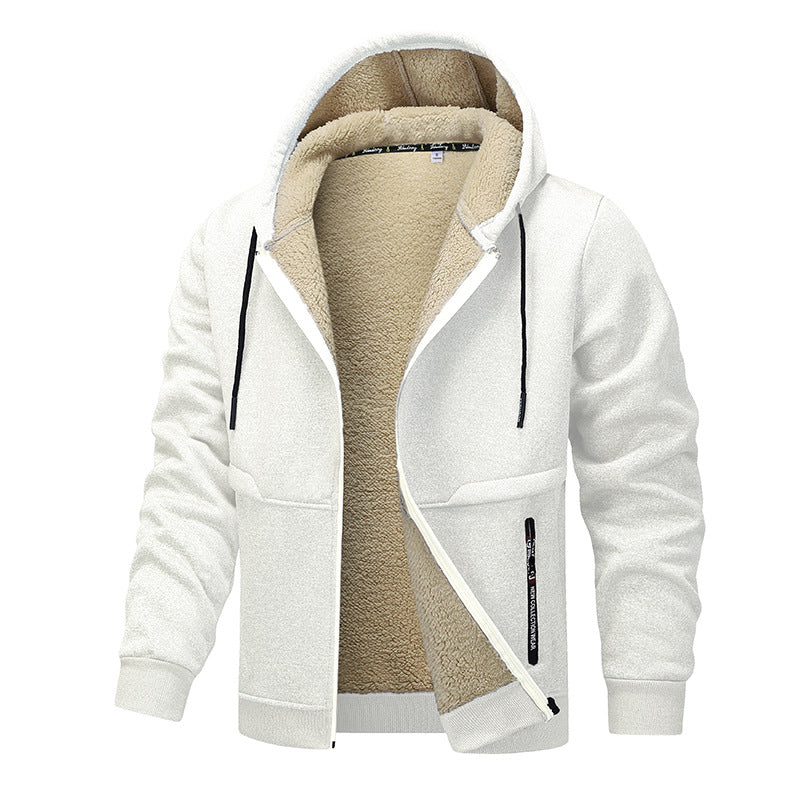 Men’s Fleece Lined Zip Hoodie