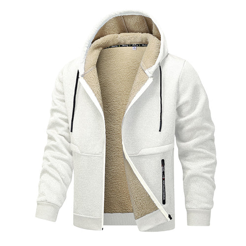 Men’s Fleece Lined Zip Hoodie