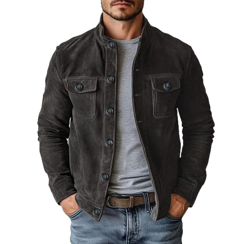 Men’s Faux Suede Jacket