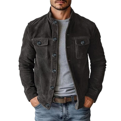 Men’s Faux Suede Jacket