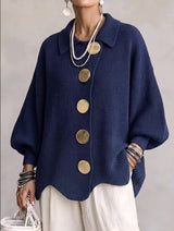 Women’s Lapel Knit Cardigan