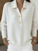 Women’s Polo Neck Knit Sweater