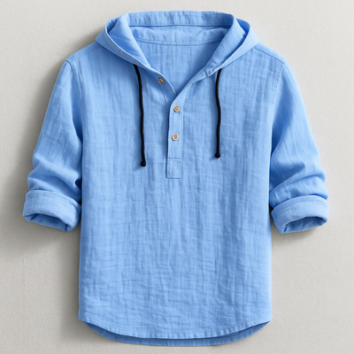Domingo | LUXURY SHIRT WITH HOOD
