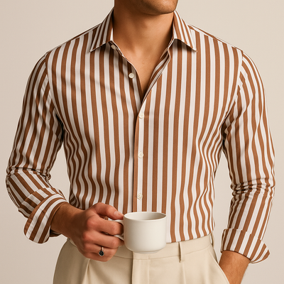 Brunello - Striped Dress Shirt