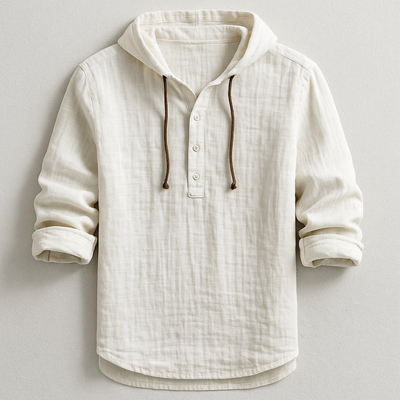 Domingo | LUXURY SHIRT WITH HOOD