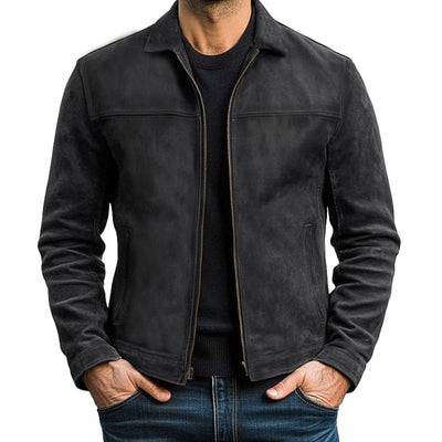 Zipper Leather Jacket