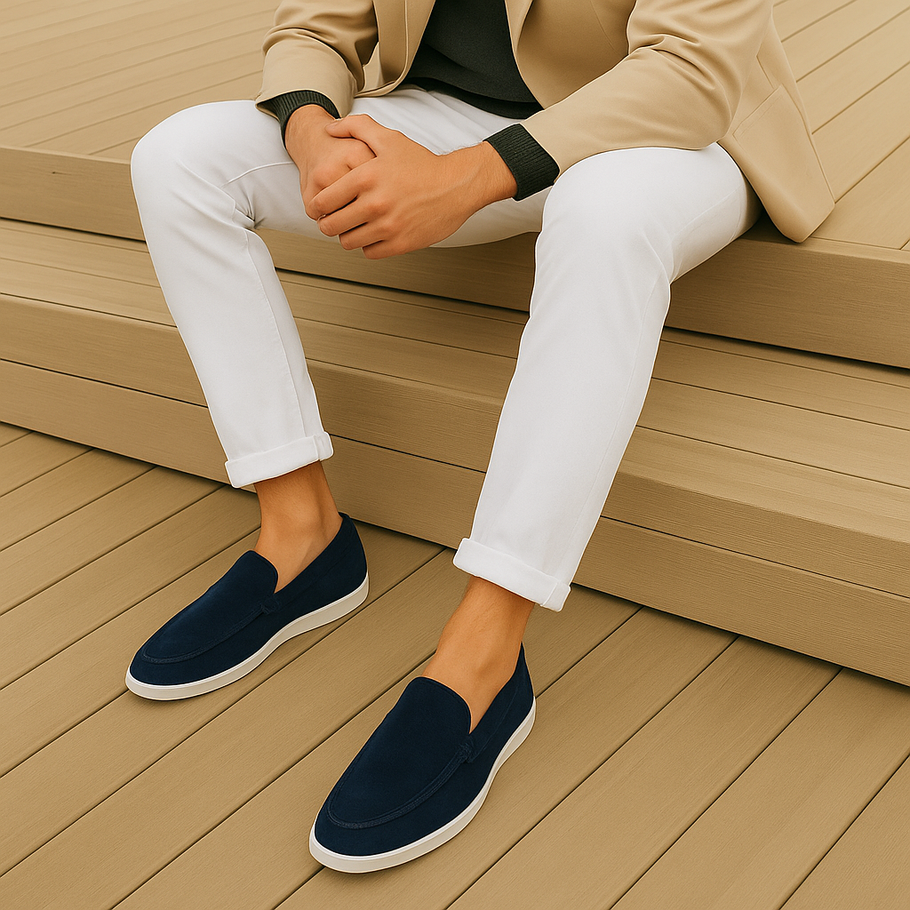 Alvin | Elegant suede loafers