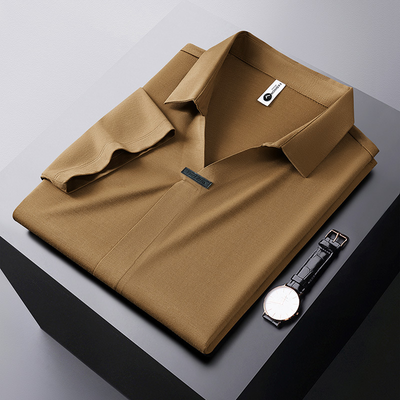 Cornelio Cotton Silk Polo Shirt