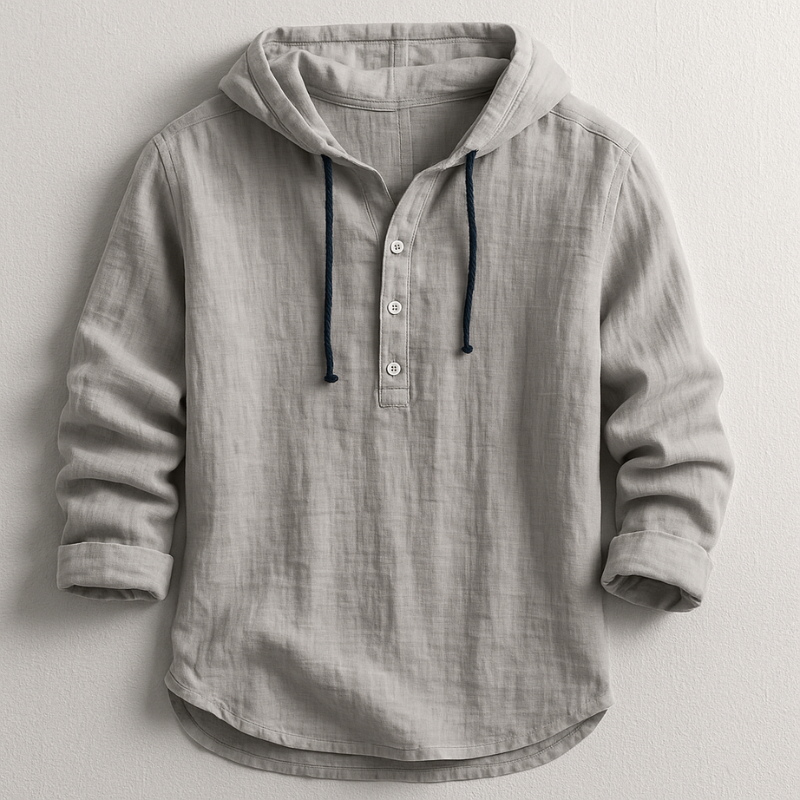 Domingo | LUXURY SHIRT WITH HOOD