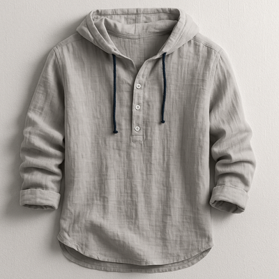 Domingo | LUXURY SHIRT WITH HOOD