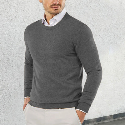 Ronny - Cotton Crew Neck Sweater
