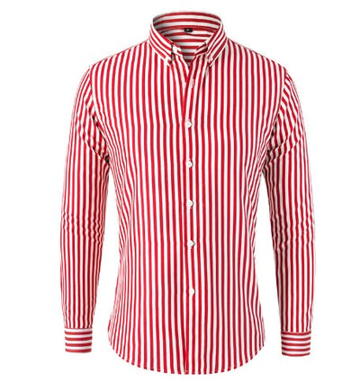 Primo - Elegant Striped Shirt