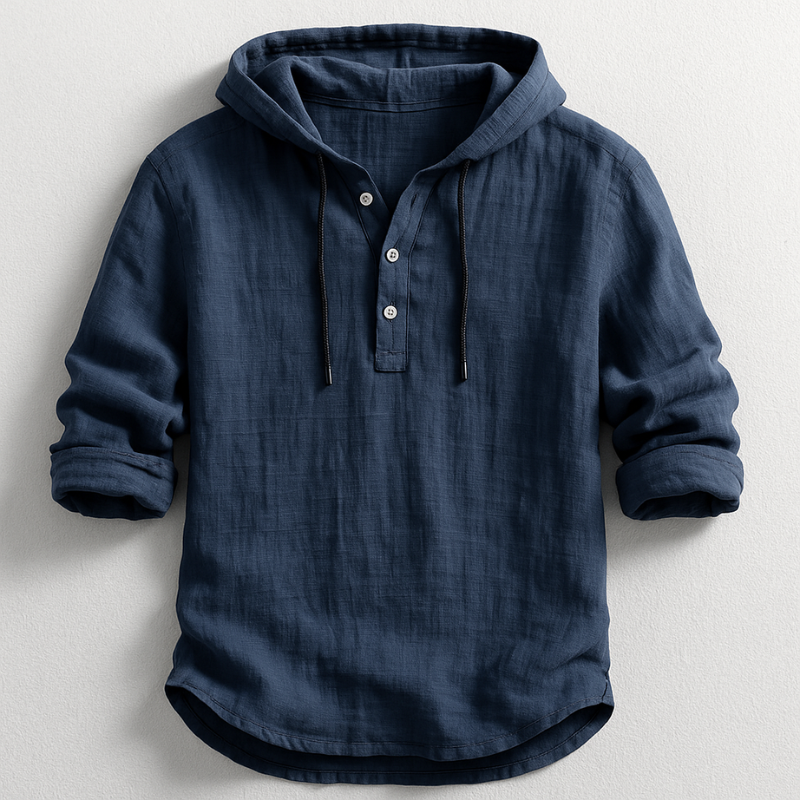 Domingo | LUXURY SHIRT WITH HOOD