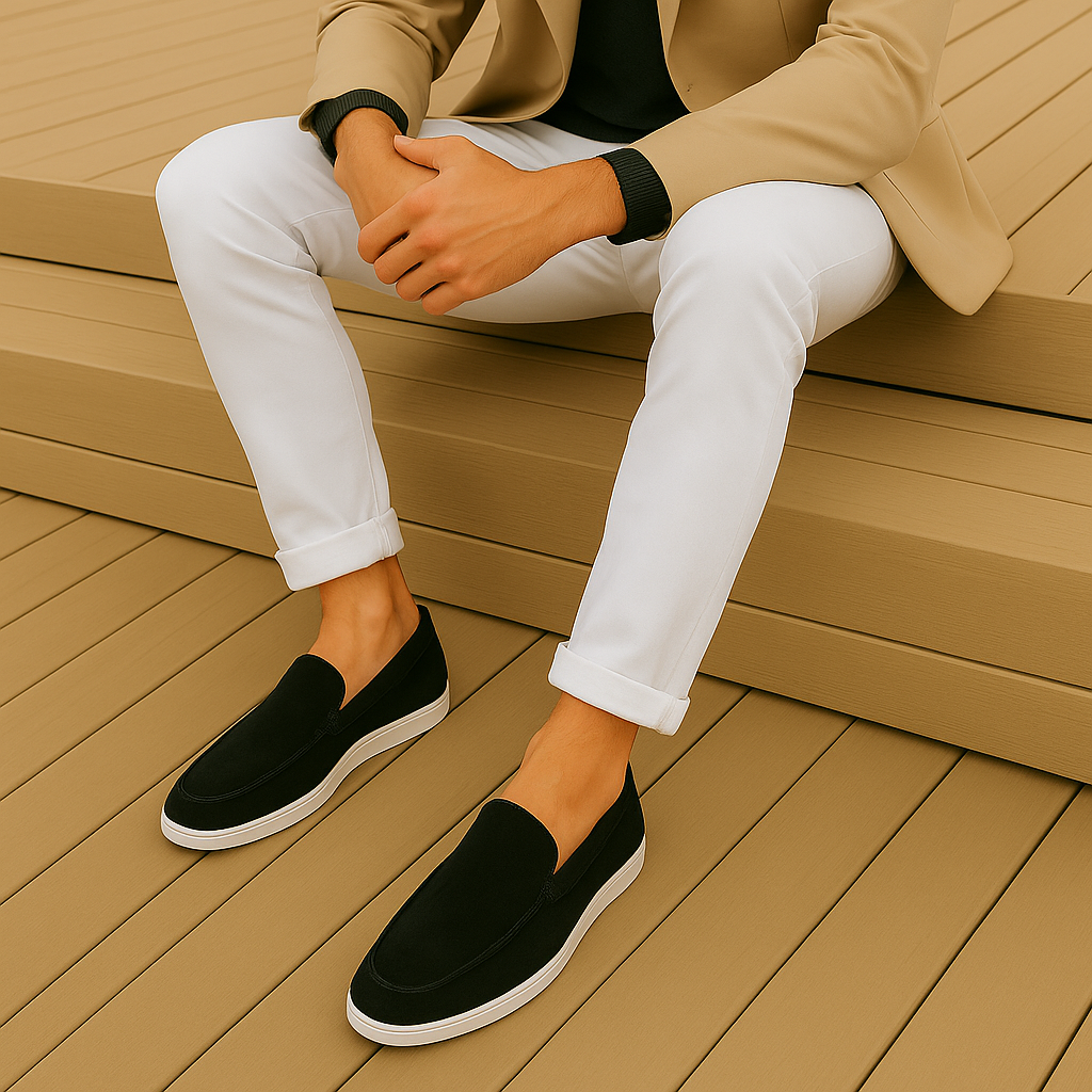 Alvin | Elegant suede loafers