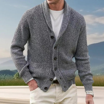 Maxson - Classic Buttoned Cardigan Knit