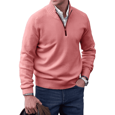 Rick™ - Zippered Cashmere Sweater