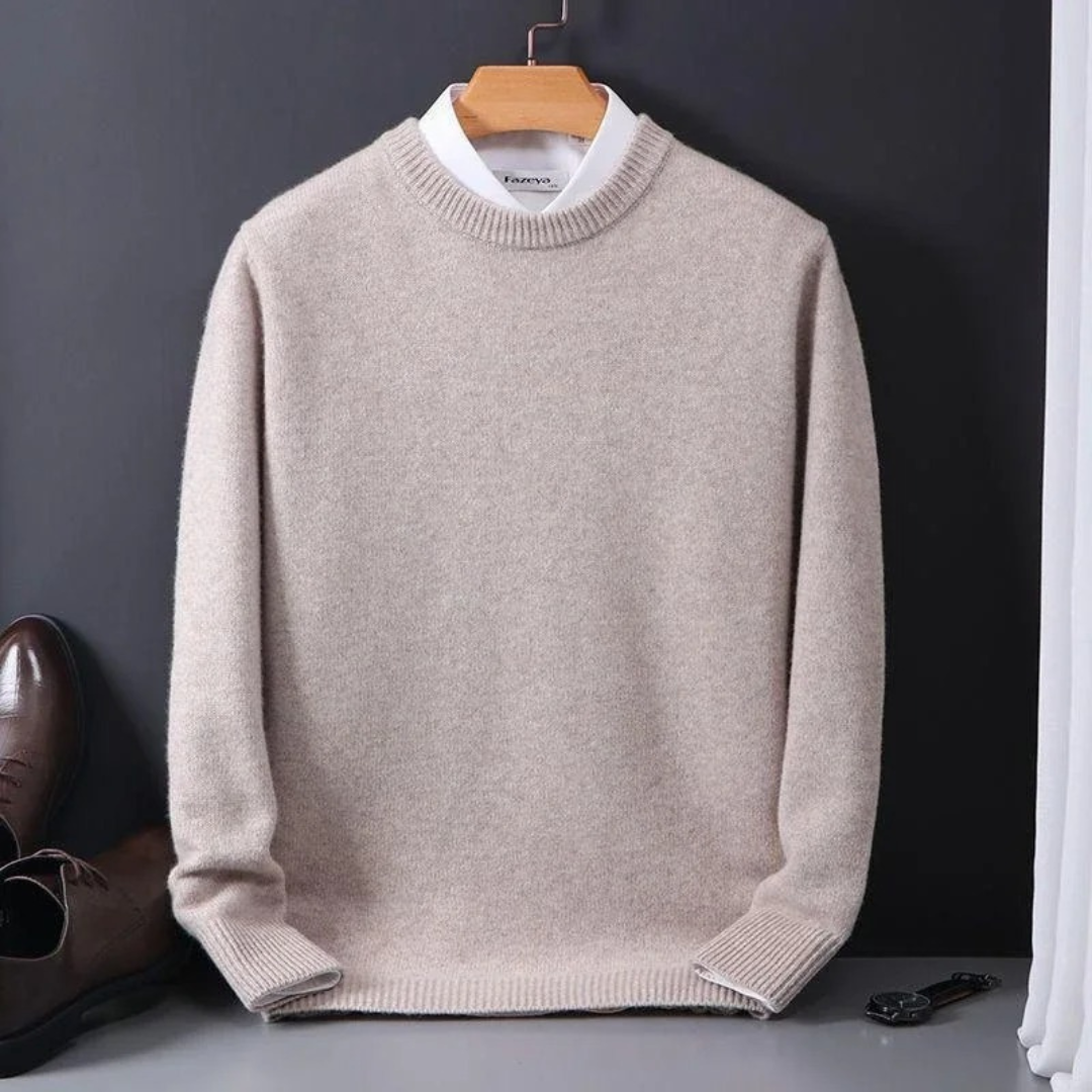 Aaron | Luxury Cashmere Sweater