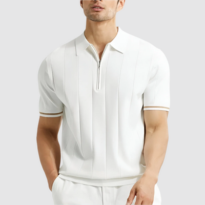 Lozano Lopez Zip Polo