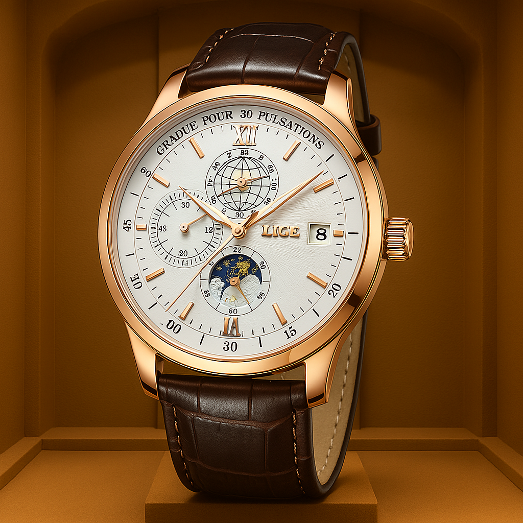 Trendy High-End Light Quartz Watch