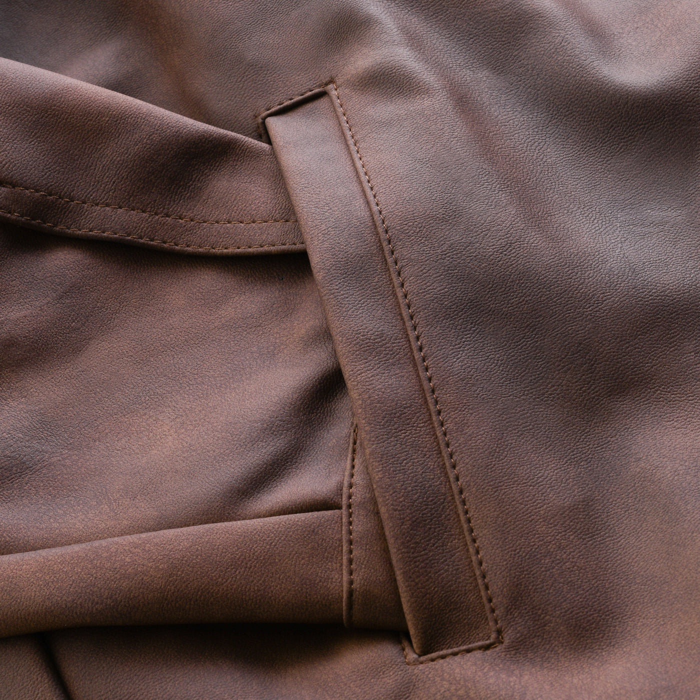 Zipper Leather Jacket
