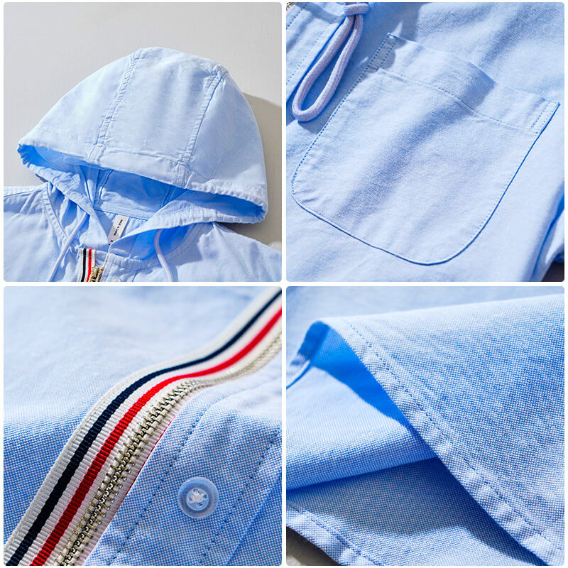 Beckham Cotton-Linen Hoodie