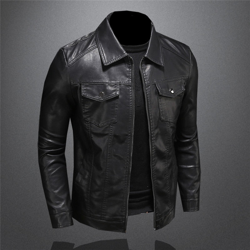 Simon | Handmade Leather Jacket for Men