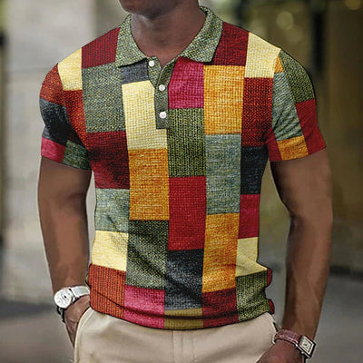 Raffaele MULTICOLOR POLO IN MODERN STYLE