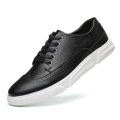 Alpha Brogue Leather Sneaker