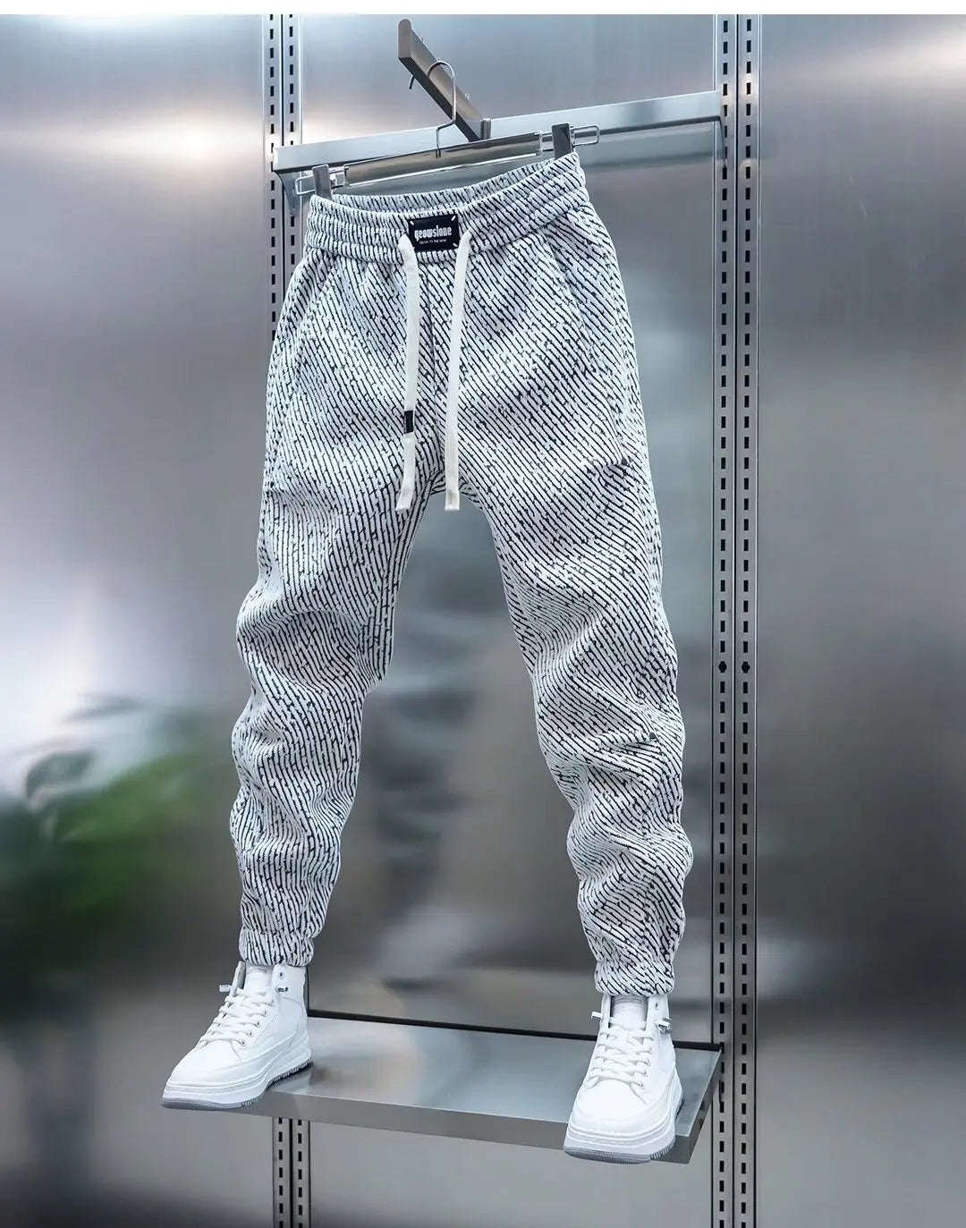 Josh | Casual trousers with pattern