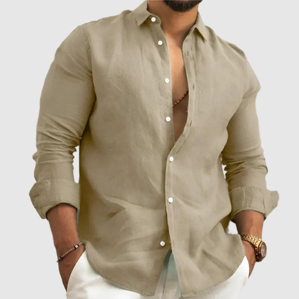 Wesly™ | Linen Beach Shirt