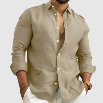 Wesly™ | Linen Beach Shirt