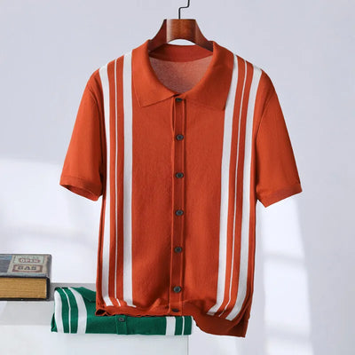 Haverford - Striped Polo Shirt