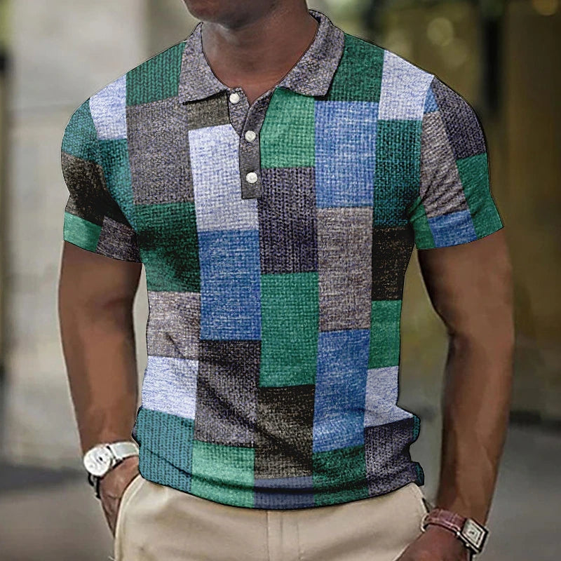 Raffaele MULTICOLOR POLO IN MODERN STYLE