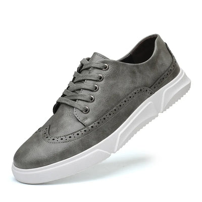 Alpha Brogue Leather Sneaker