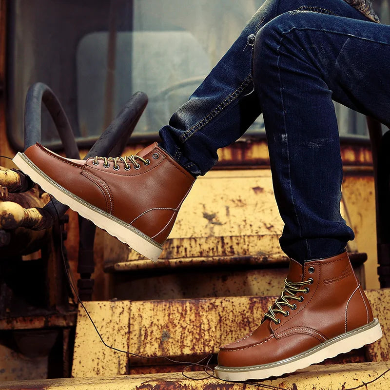 Muller™ – Genuine Leather Retro Boots