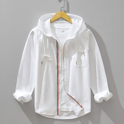 Beckham Cotton-Linen Hoodie