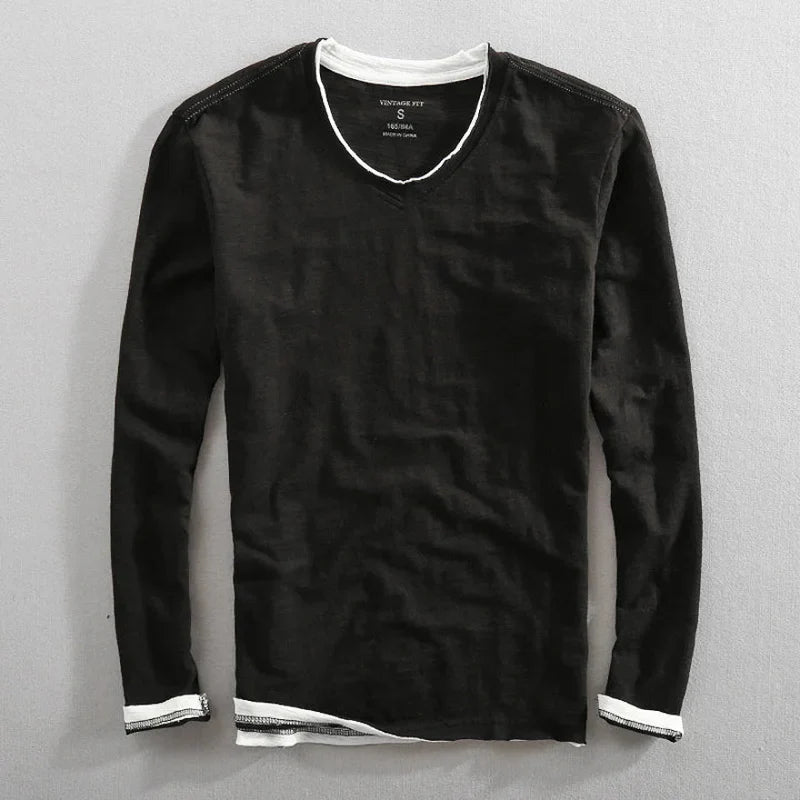 Lenoir™ | Long Sleeve Cotton Shirt