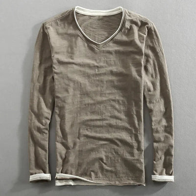 Lenoir™ | Long Sleeve Cotton Shirt