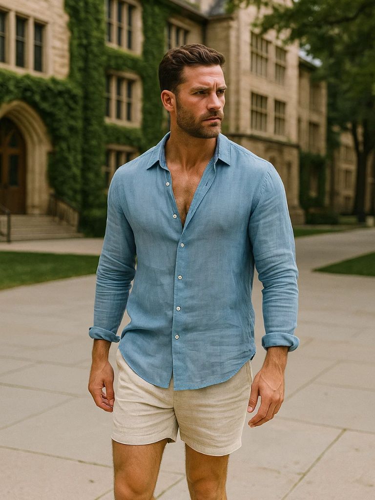 Linen Reverie Summer Shirt