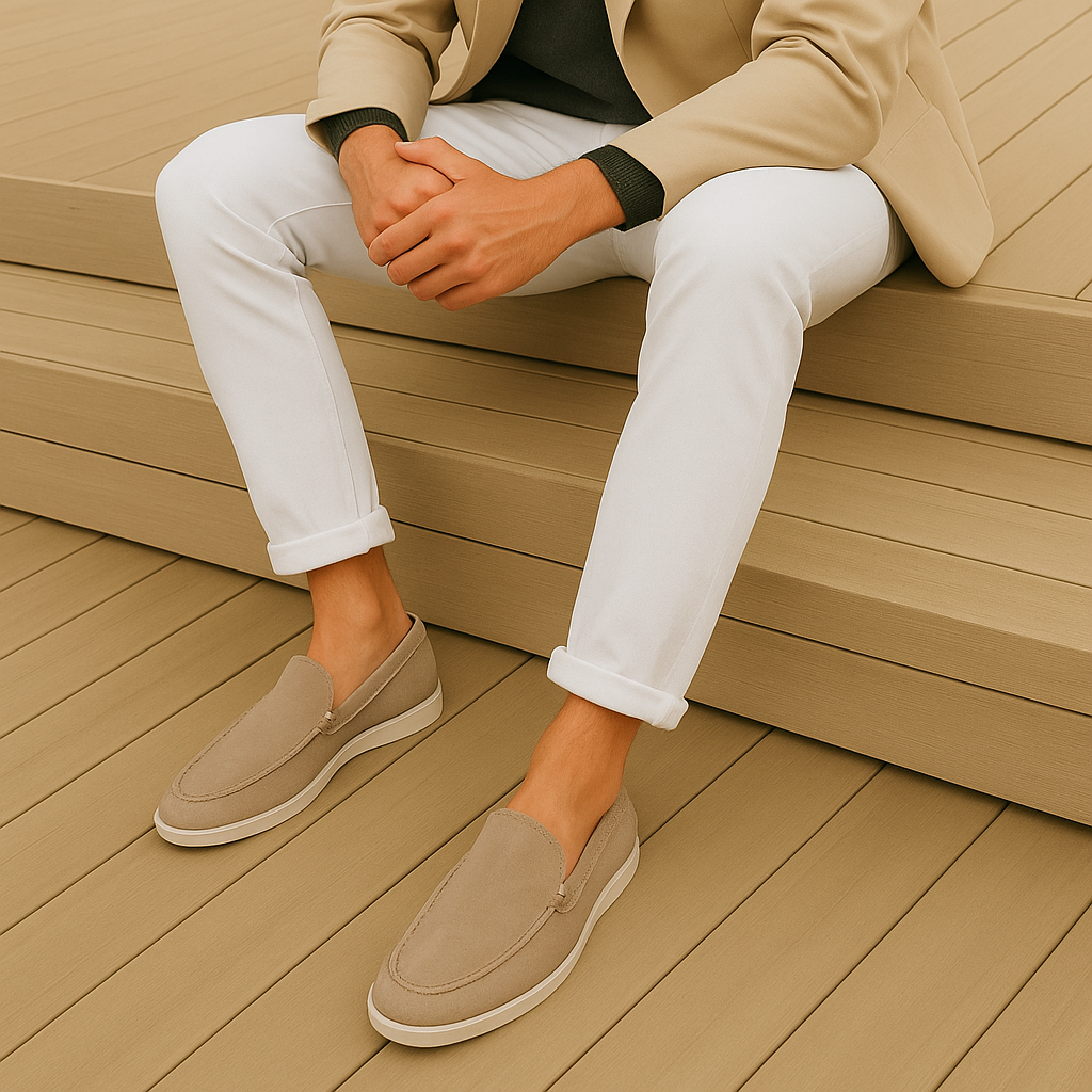 Alvin | Elegant suede loafers
