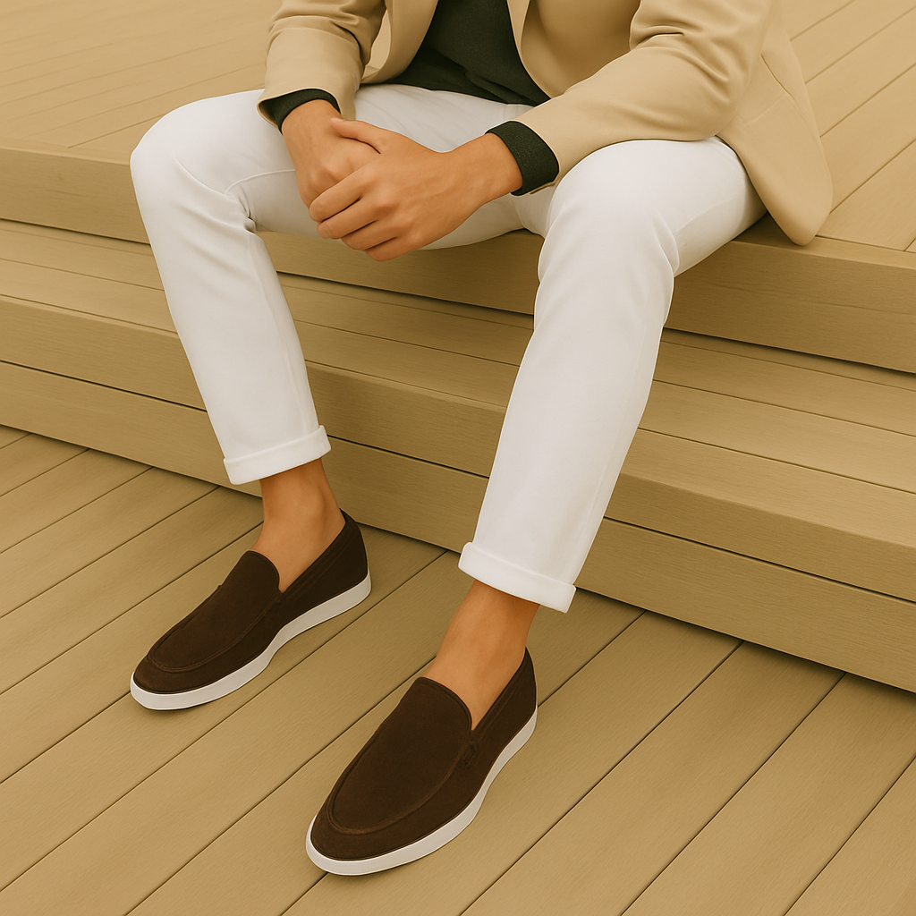 Alvin | Elegant suede loafers