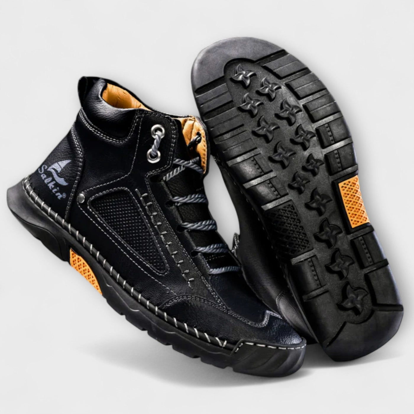 Arneil | Leather High-Top Shoes