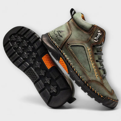 Arneil | Leather High-Top Shoes