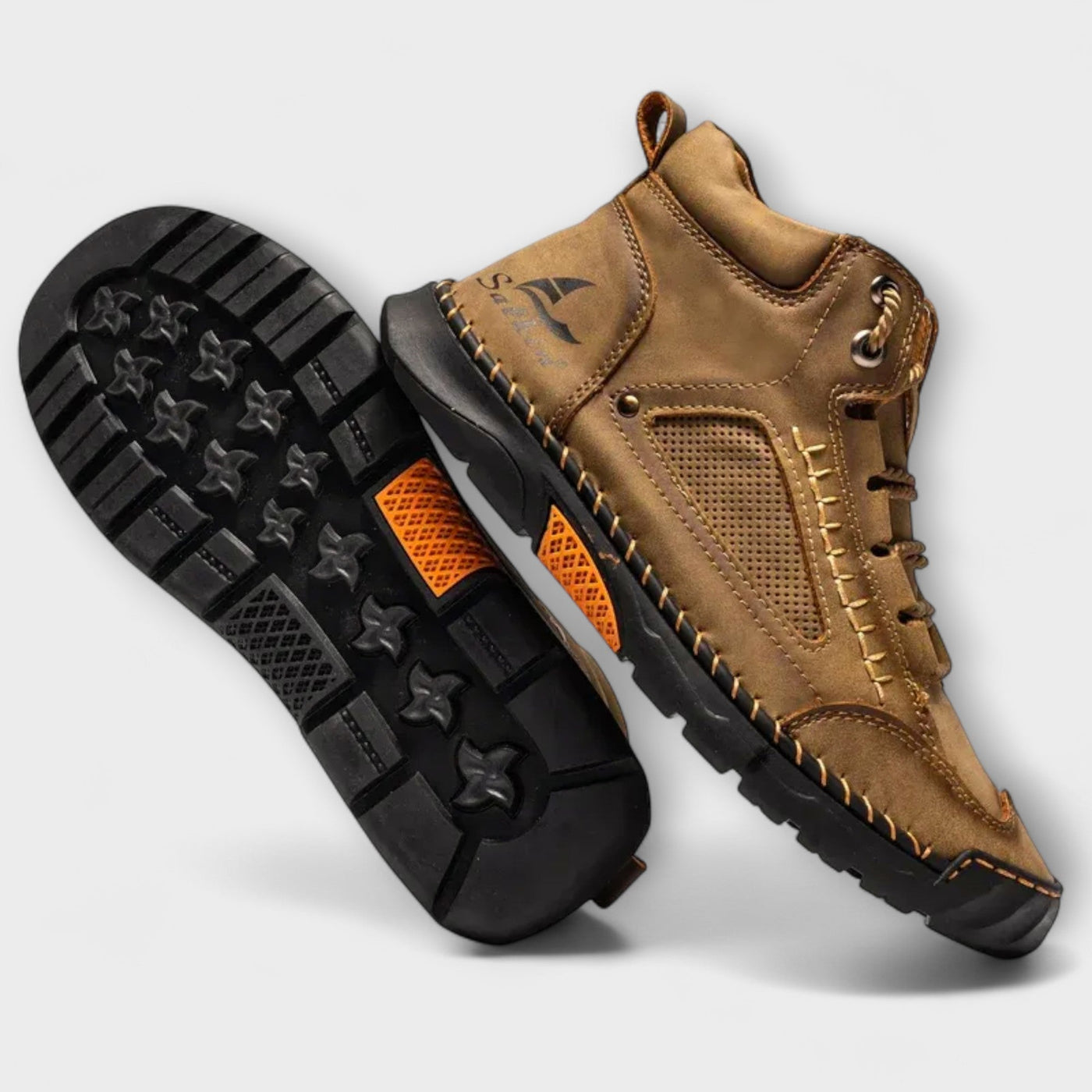 Arneil | Leather High-Top Shoes