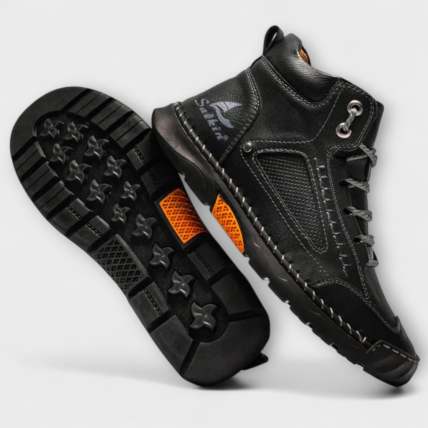 Arneil | Leather High-Top Shoes