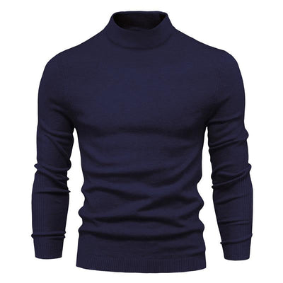 Turtleneck Pullover Knit Sweater