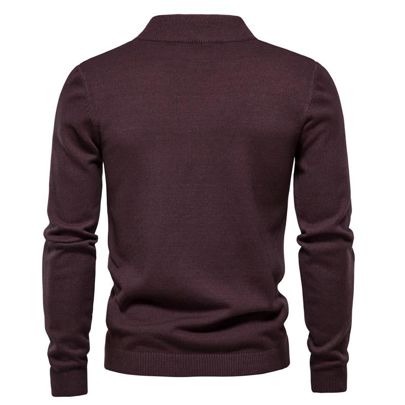 Turtleneck Pullover Knit Sweater