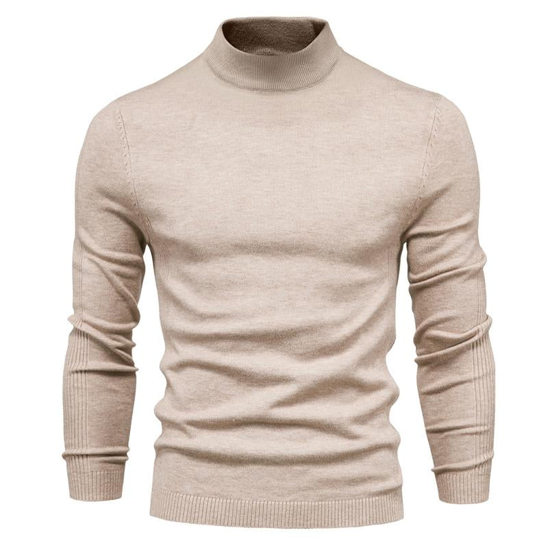 Turtleneck Pullover Knit Sweater