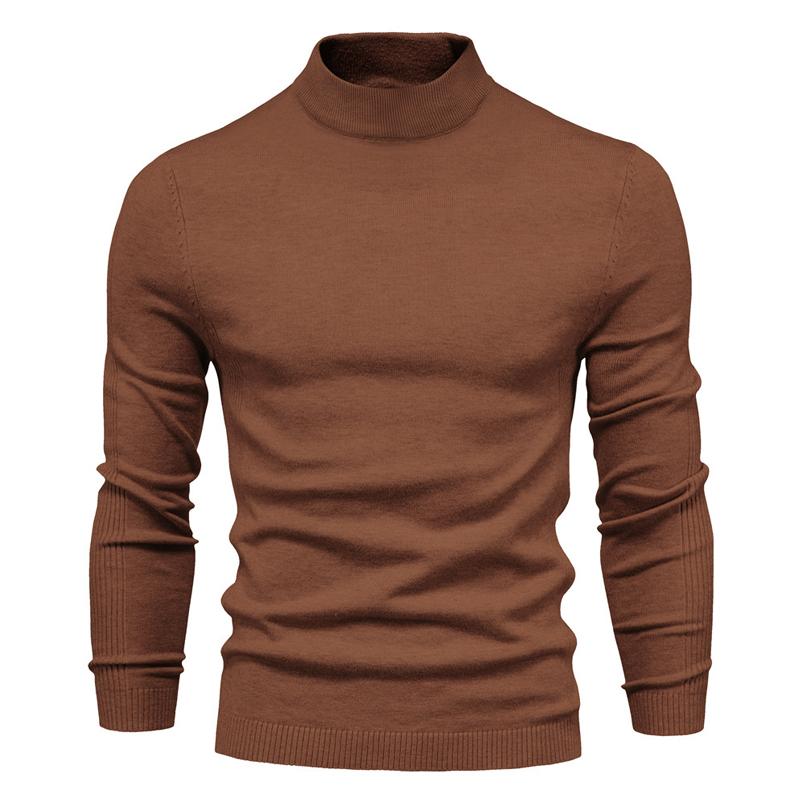 Turtleneck Pullover Knit Sweater