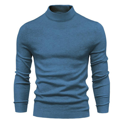 Turtleneck Pullover Knit Sweater